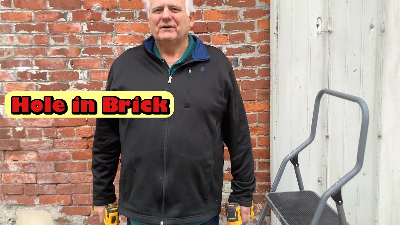 How to Drill into Brick | Drill Machine Work Video | How to Drill Holes in Limestone