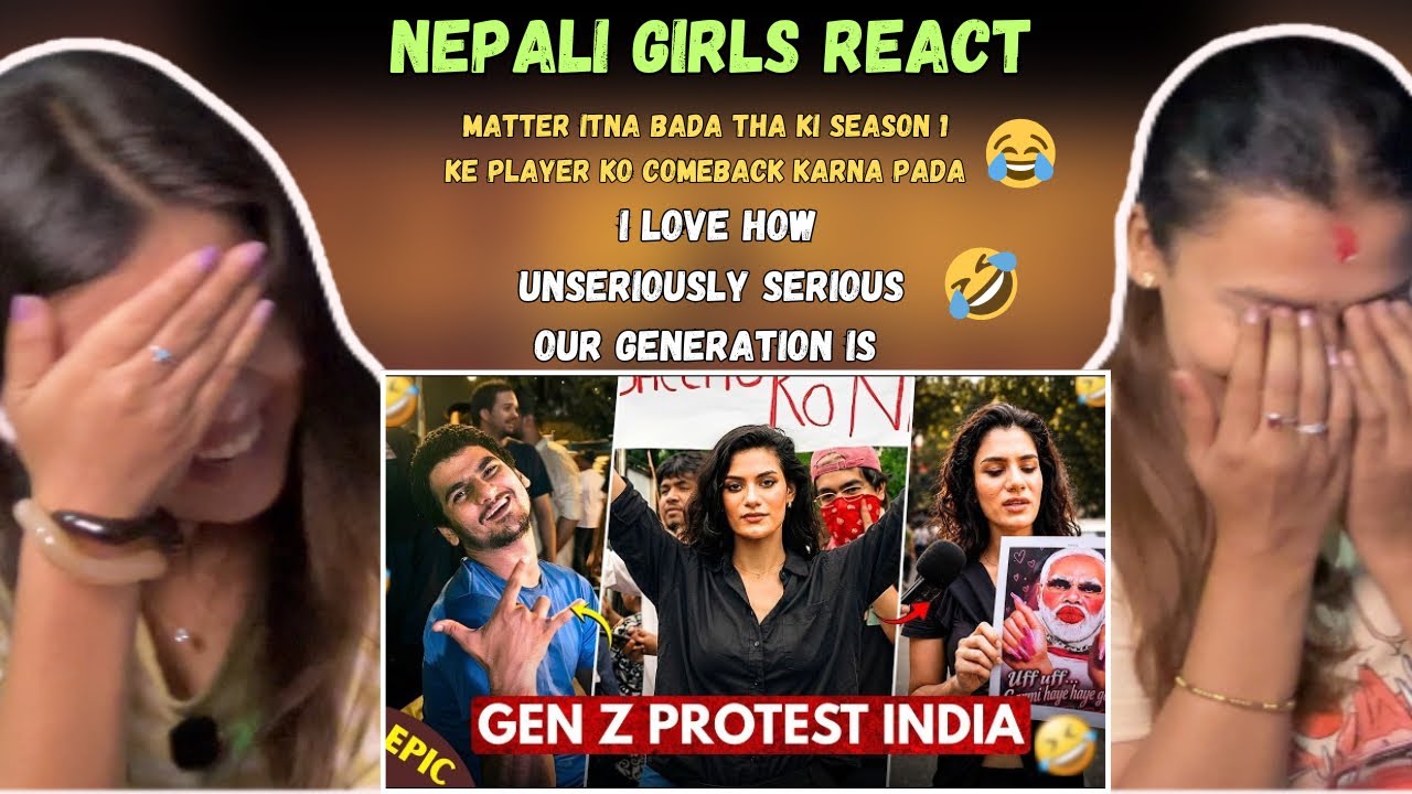 Reacting to Gen Z Protest in india 😂 | Viral Meme Moments