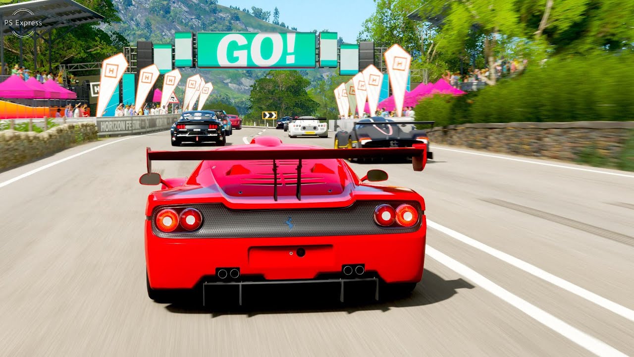 Forza Horizon 4 - Ferrari F50 GT | Goliath Race Go pro