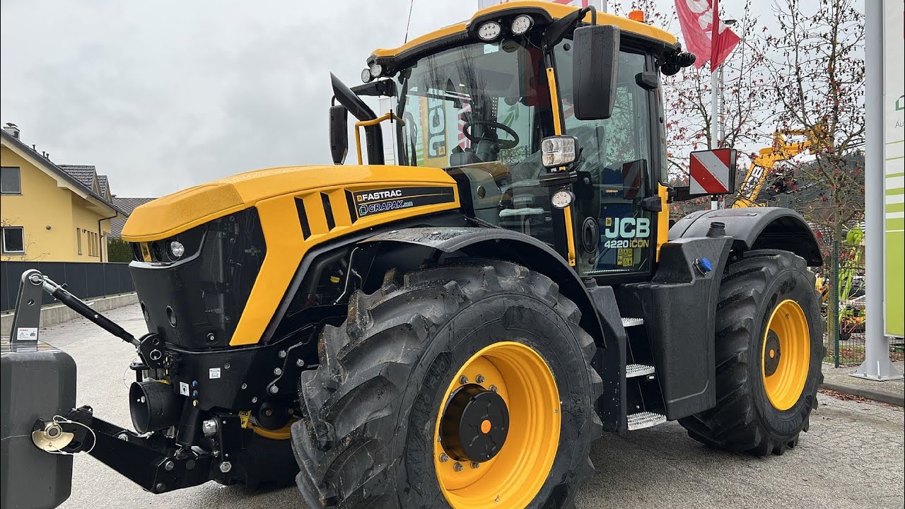 JCB FASTRAC 4220 iCON 2023 TRACTOR EXTERIOR & INTERIOR