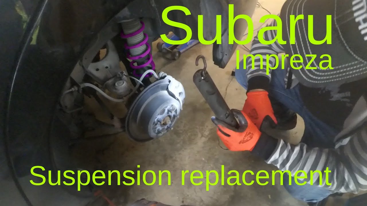Subaru Impreza 2012+ rear suspension replacement