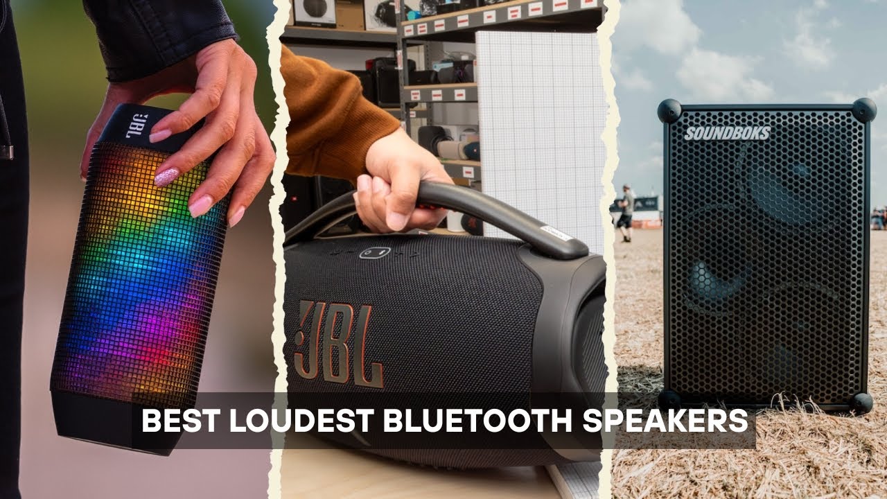 7 Best Loudest Bluetooth Speakers 2025! Enjoy Music Anywhere