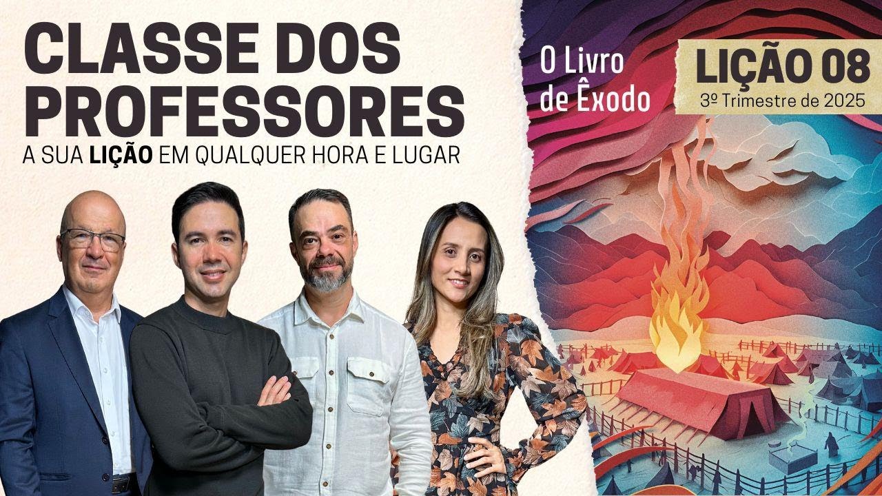 Lição 08 | Aliança no Sinai | Classe dos Professores (3º trim. 2025)