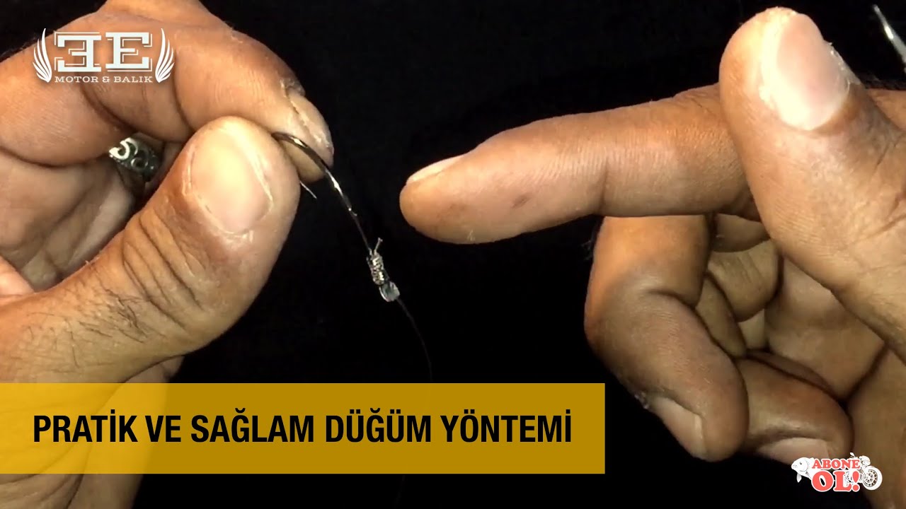 Olta İğnesi Nasıl Bağlanır? Pratik Ve Sağlam Bağlama Yöntemi (Erkan Erol)