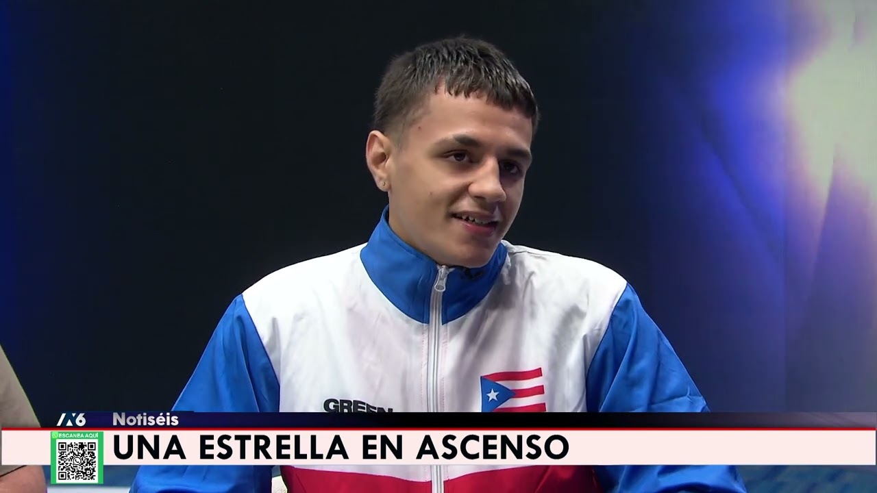 Jesfred Torres, boxeador en formación del DRD