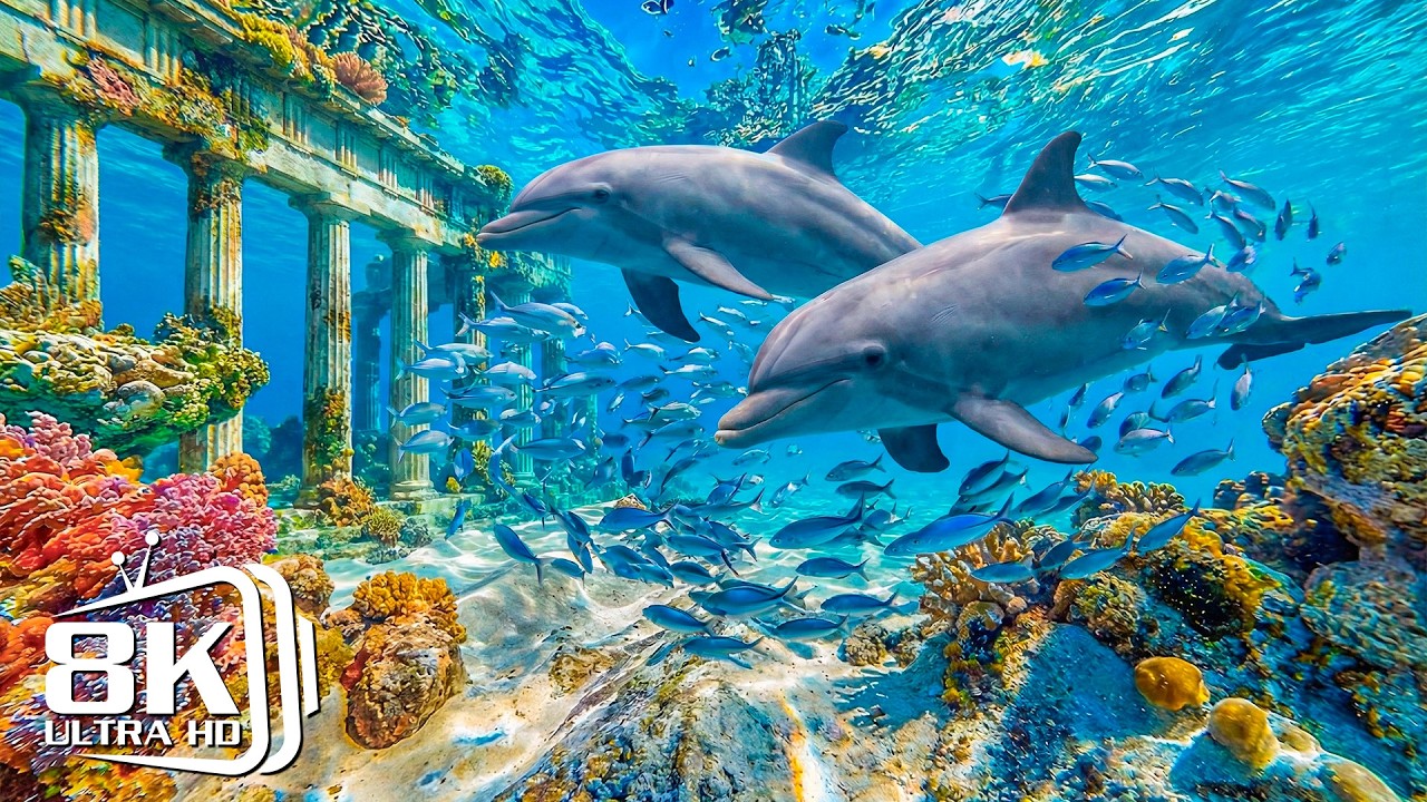 The Best Aquarium 8K Ultra HD - Relaxing Tropical Fish and Jellyfish for Deep Sleep