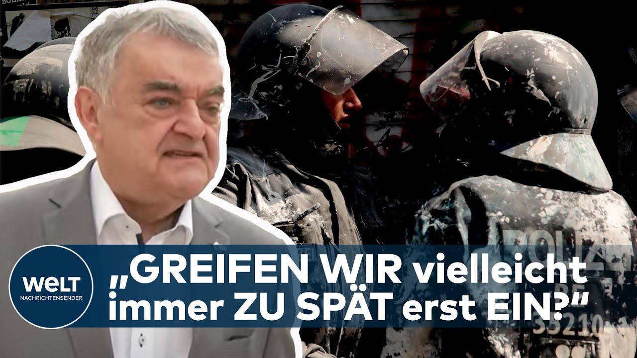 RIGAER94: Scharfe KRITIK vom BUNDESPR&Auml;SIDENTEN &ndash; INNENMINISTER verurteilen GEWALT | WELT INTERVIEW