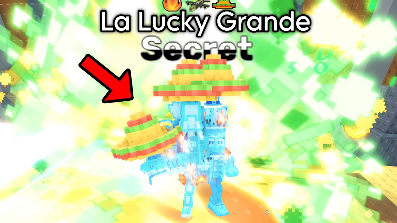 Worlds First Limited La Lucky Grande in Roblox Steal A Brainrot...