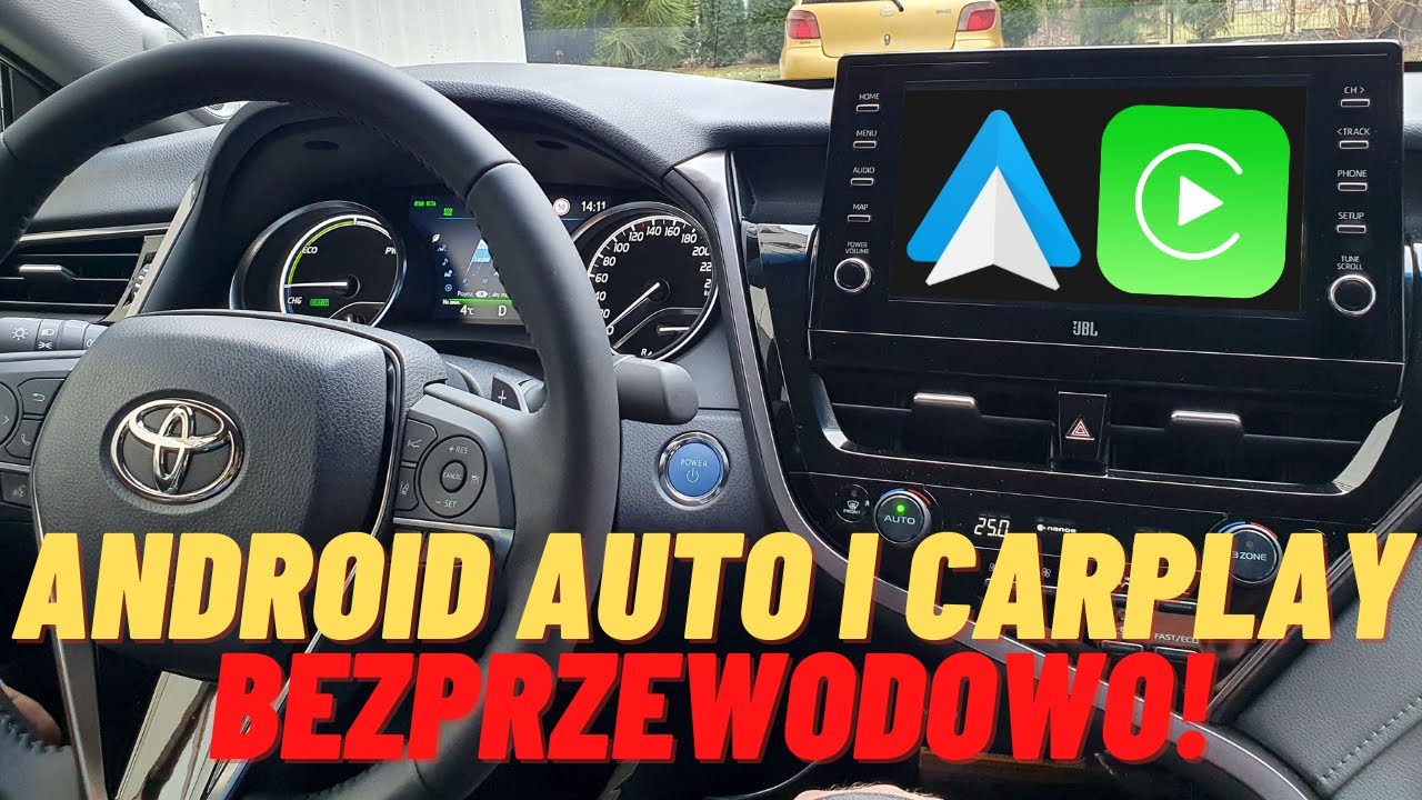 Android Auto i CarPlay BEZPRZEWODOWO oraz MirrorLink do samochodu (adapter)