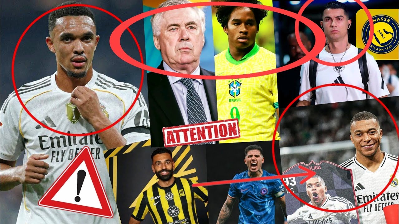 DES BONNES NOUVELLES ACCÉLÈRE POUR LE REAL MADRID ANGLETERRE ET IL  GARDÉ. 