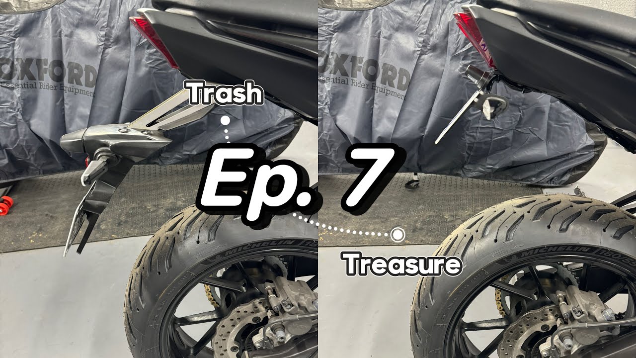 Trash 2 Treasure Ep 7: Yamaha MT07 Evotech Upgrades