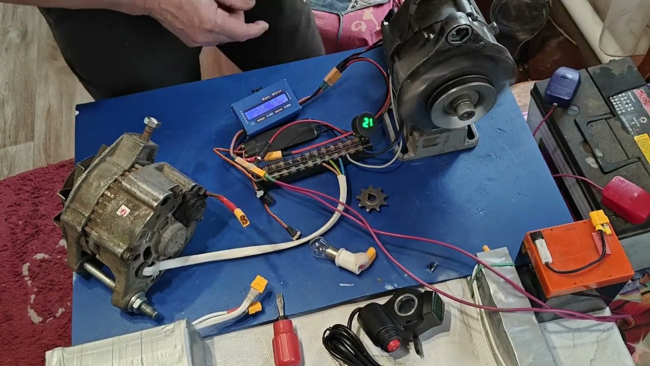 Бюджетный тяговый электропривод (12v) для самоделок