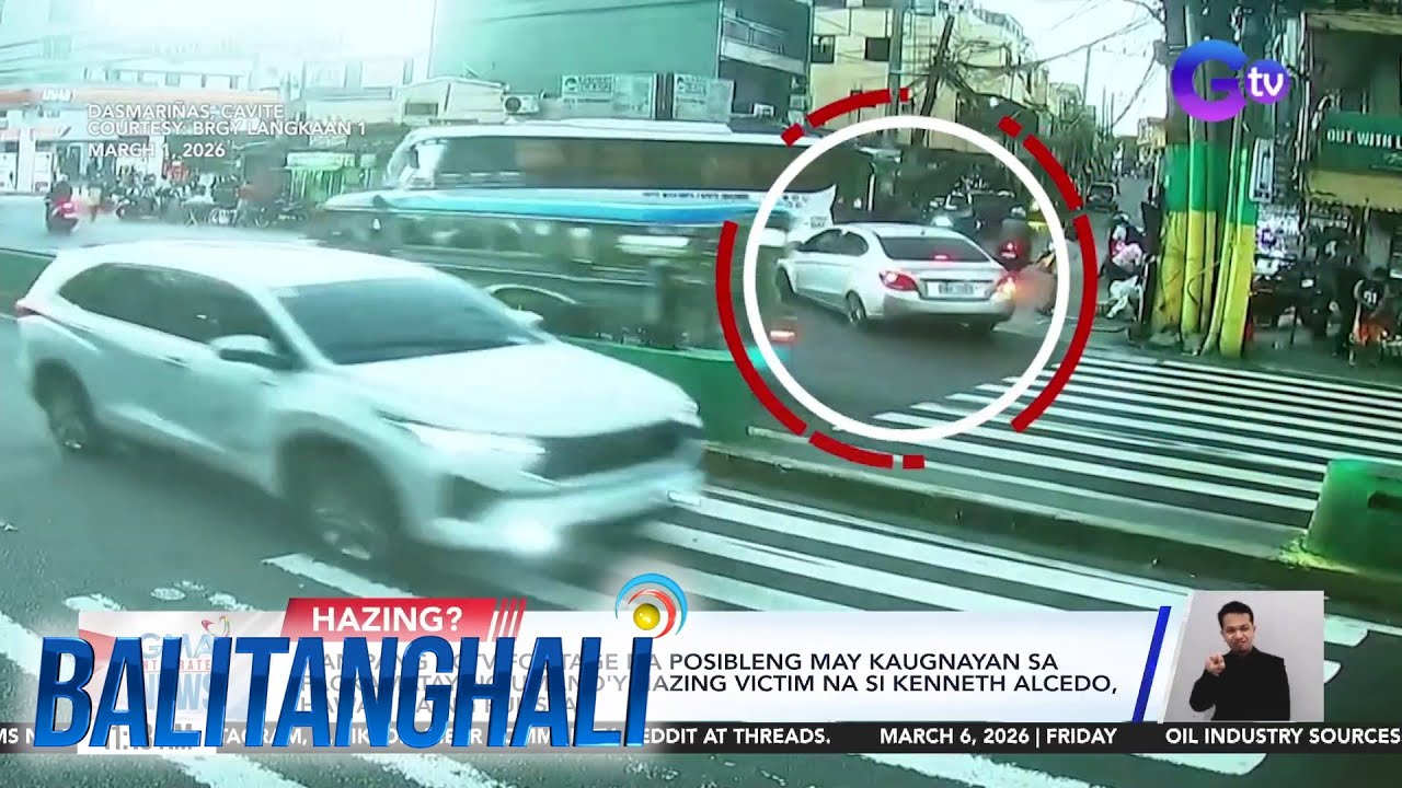 Ilan pang CCTV footage na posibleng may kaugnayan sa pagkamatay ng umano'y hazing... | Balitanghali