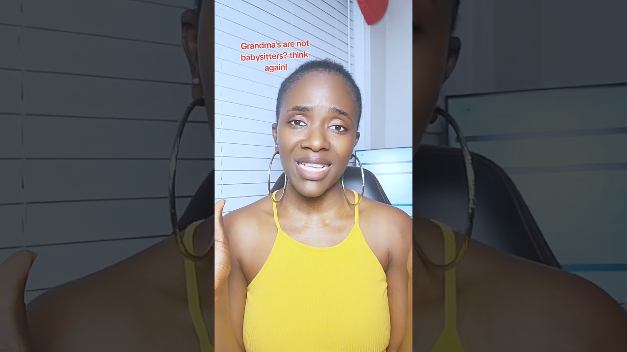 Grandmothers are the best babysitters!! And no, they are not complaining. 