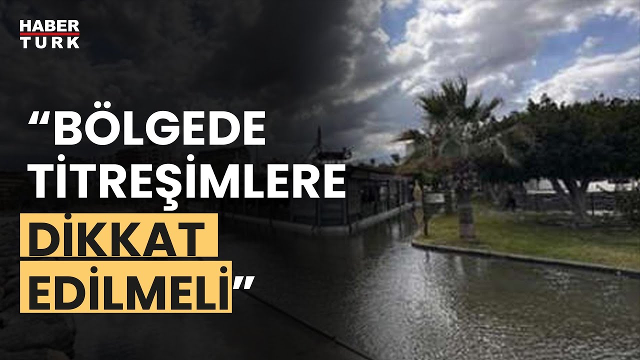 Depremde, İskenderun Sahili çöktü!