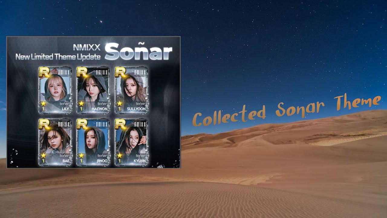 [Superstar JYP] 🎮 collected LE theme : NMIXX - Soñar (Breaker)📡🌊