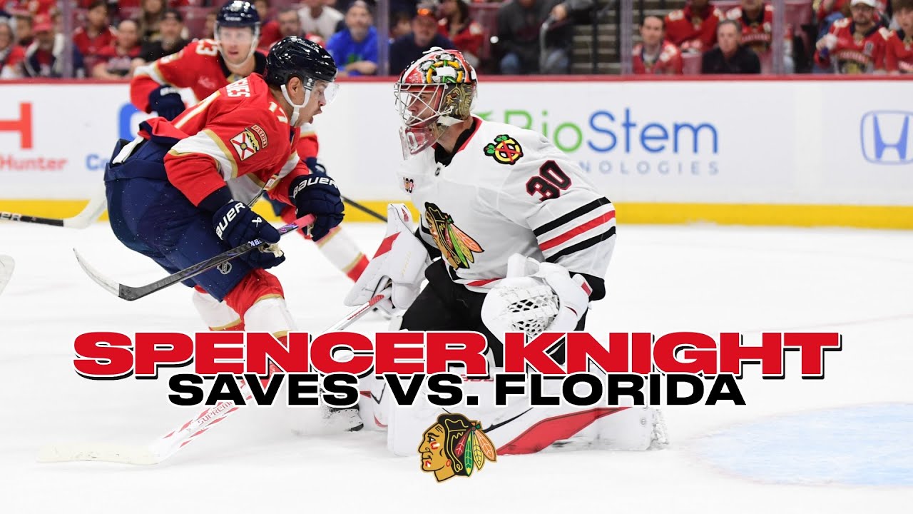 Лучшие сейвы Спенсера Найта | Блэкхокс против Пантерс 10.7.25