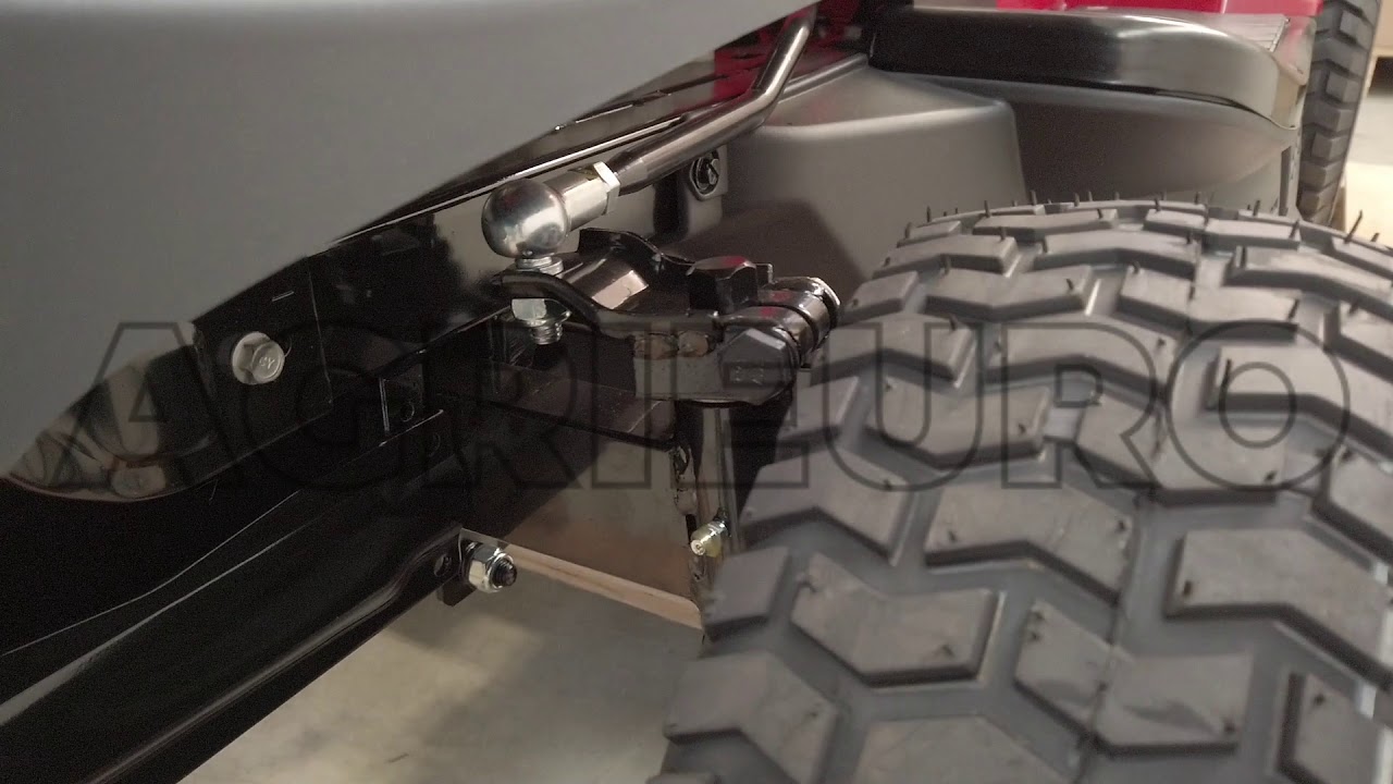 Tractor cortacésped con recolector Castelgarden XDC 180 HD cambio hidrostático