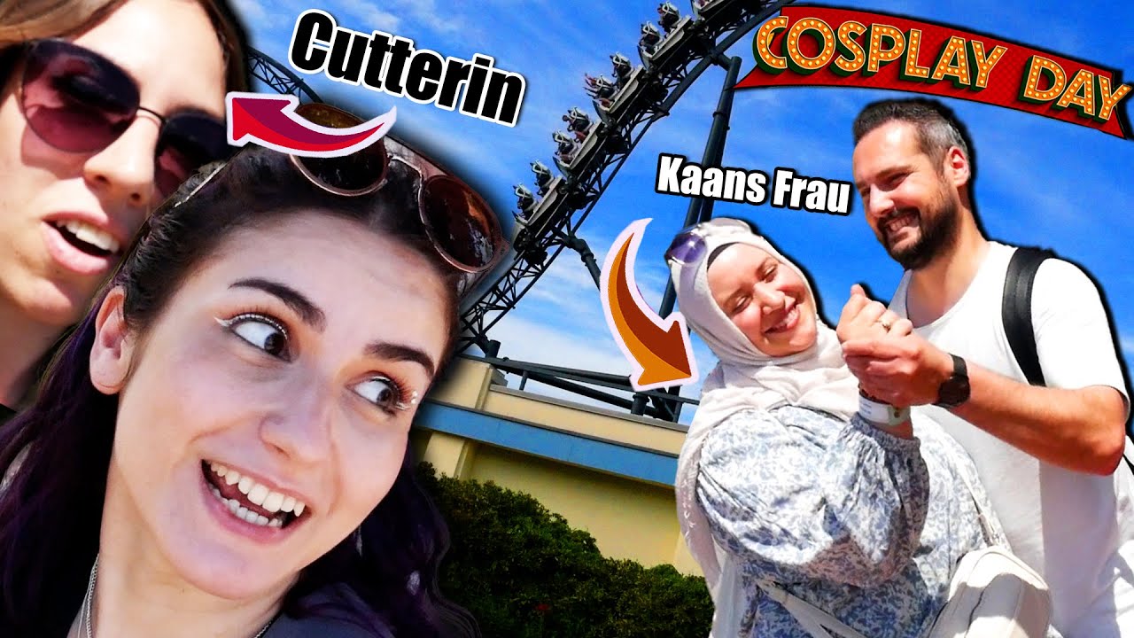 Freizeitpark mit CUTTERIN & KAANS FRAU! Der Boden ist Lava Challenge!