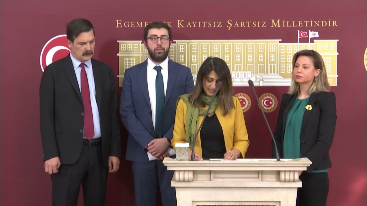 Yeşiller Partisi TBMM Basın Açıklaması