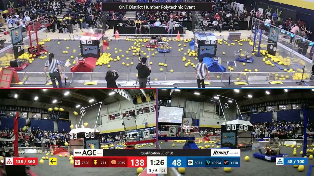 Qualification 35 - 2026 FRC ONT District Humber Polytechnic Event -...