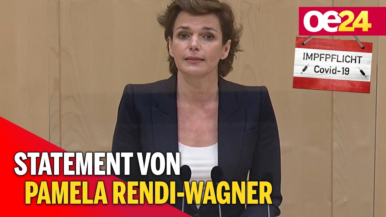 Debatte zur Impfpflicht: Statement von Rendi-Wagner