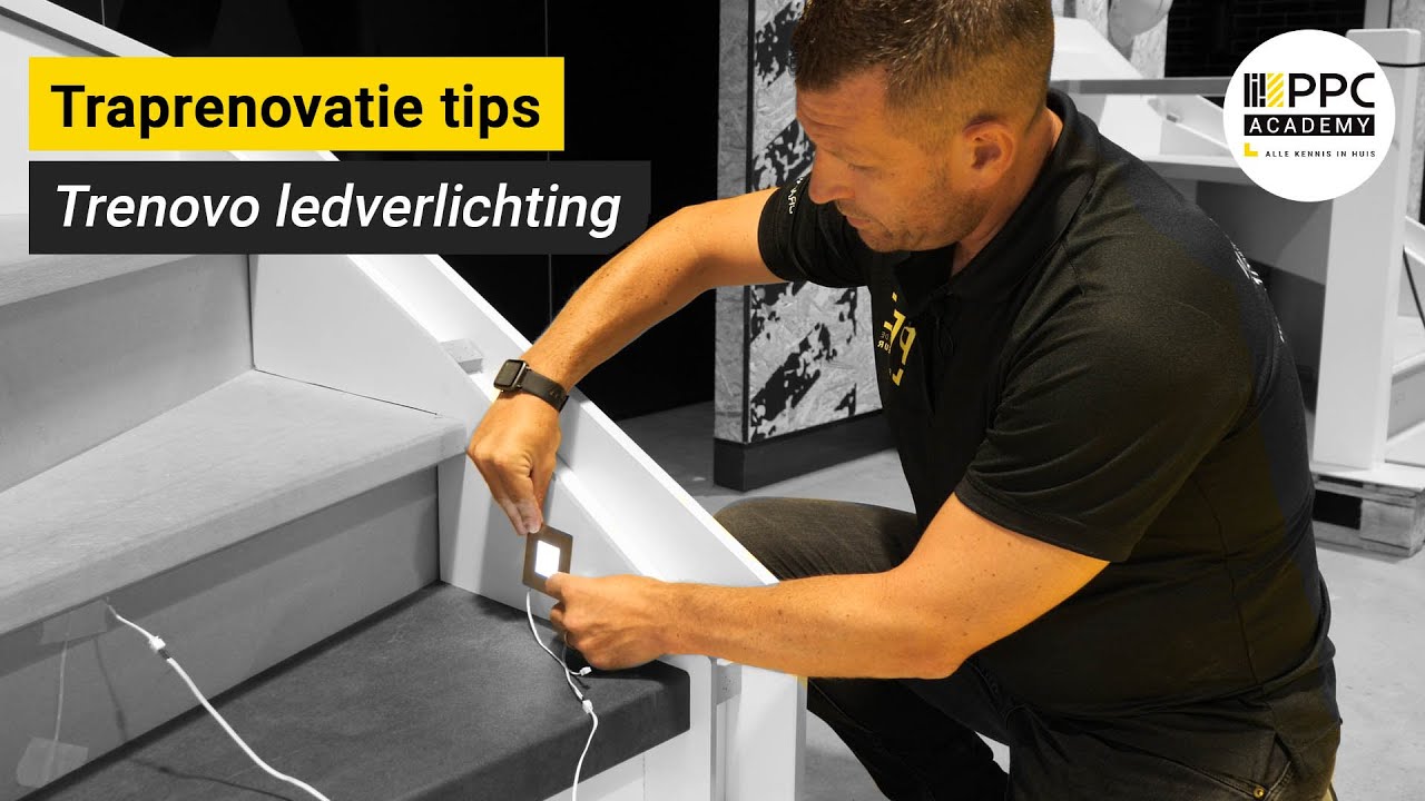 Traprenovatie tips - Aflevering 7: Trenovo verlichting installeren