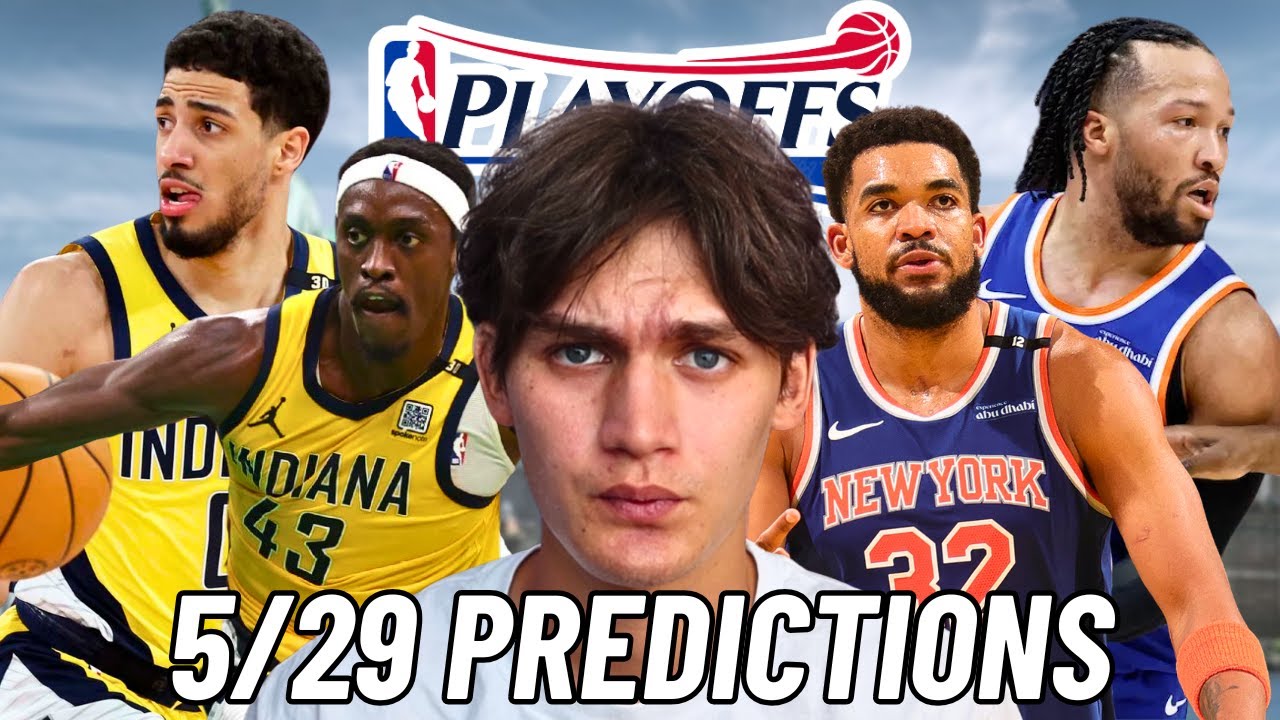 NBA PLAYOFFS PREDICTIONS & BEST BETS 5/29!