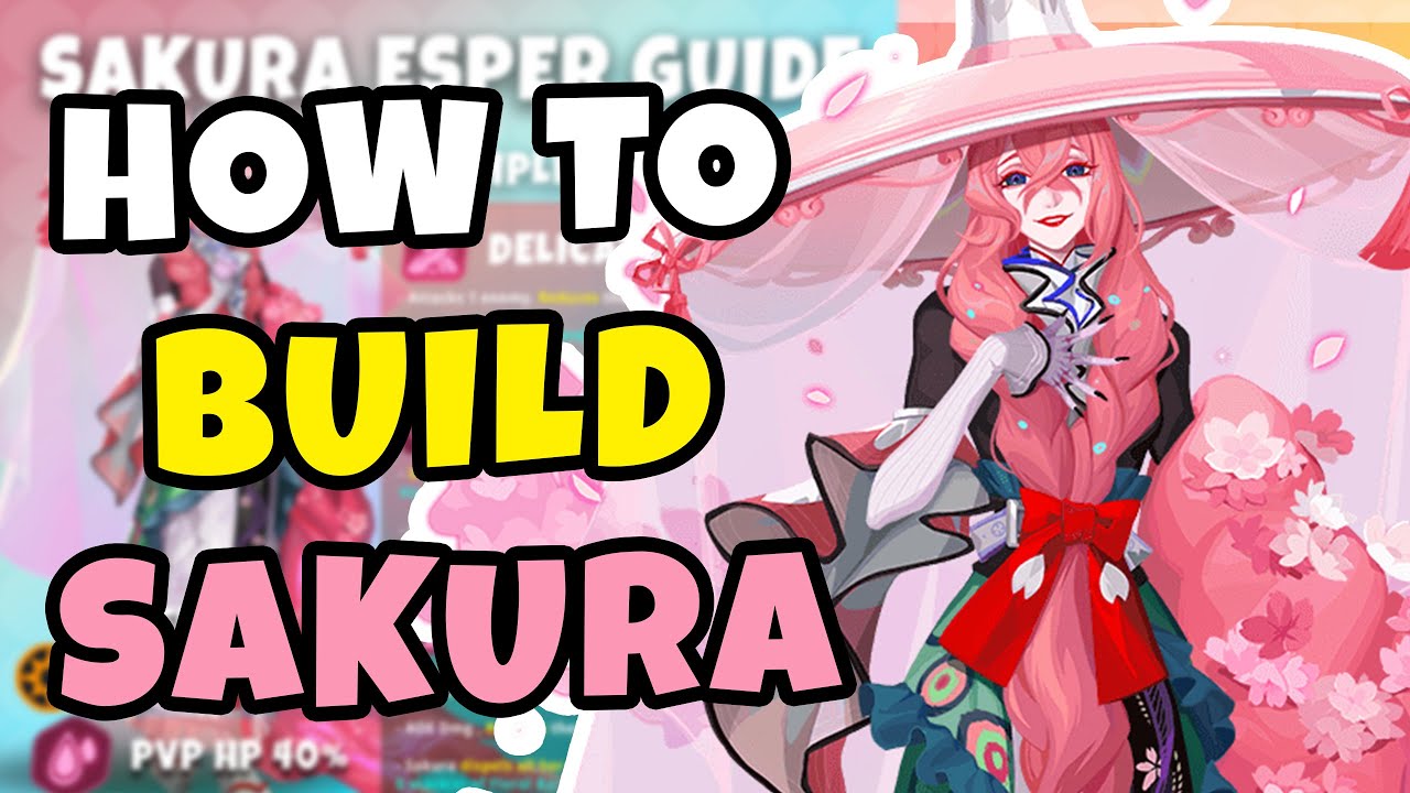 HOW TO BUILD THE PINK ESPER SAKURA ? | DISLYTE