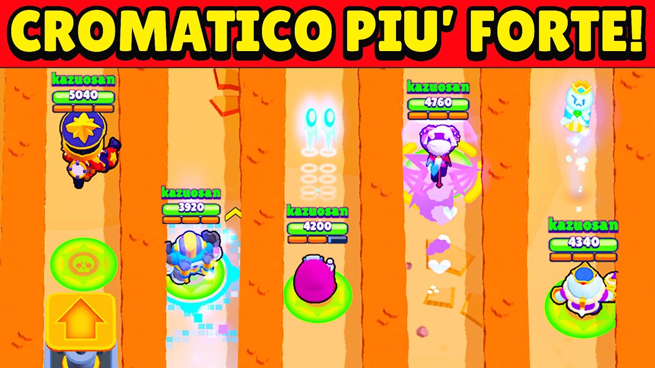 QUAL &Egrave; IL MIGLIOR BRAWLER CROMATICO?! Brawl Stars ITA