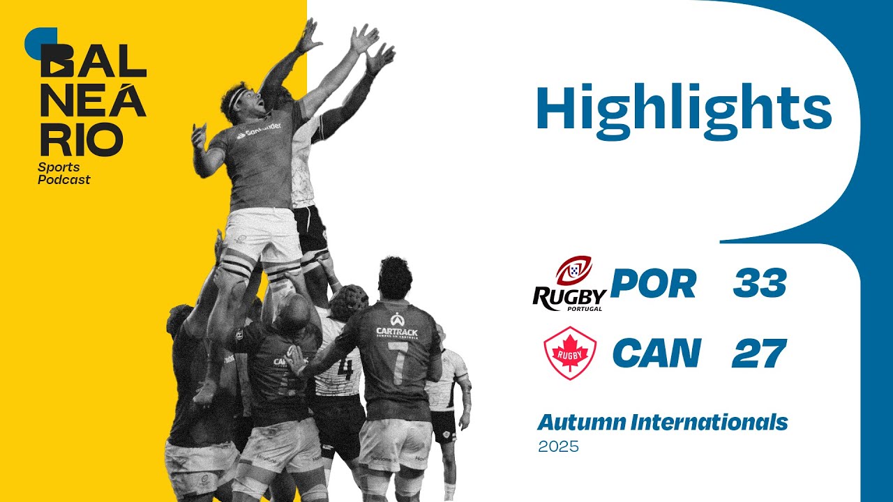 🏉🇵🇹🐺🆚🇨🇦🍁 HIGHLIGHTS: Portugal vs Canada - Autumn Internationals 2025 - 22/11/2025