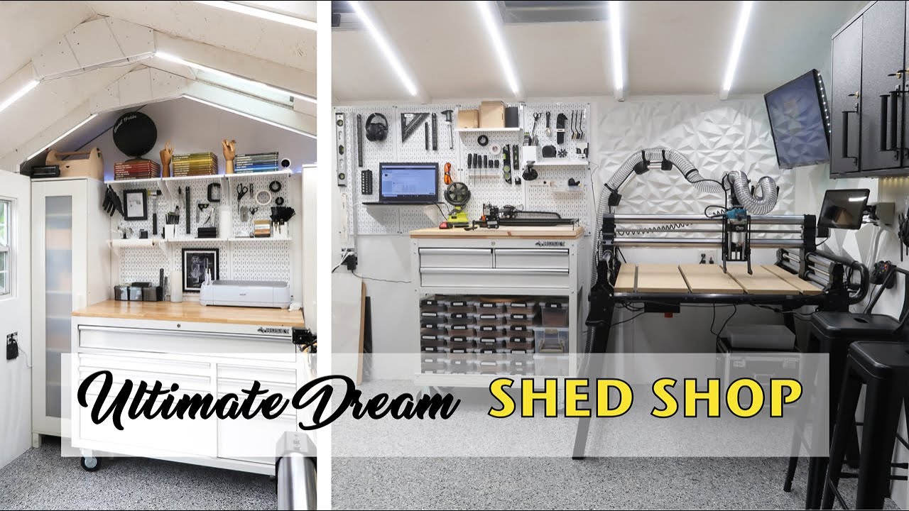 Shed Shop Makeover