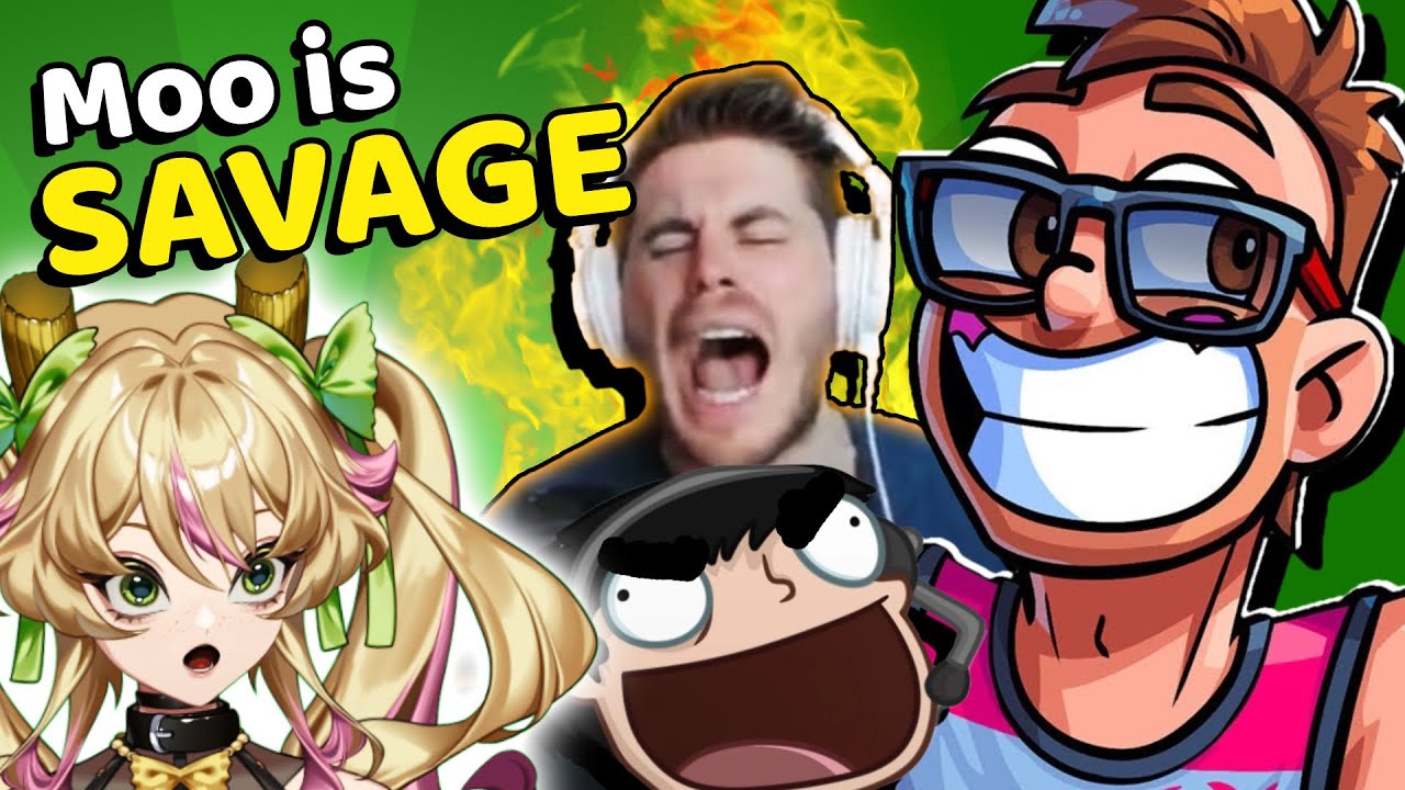 THE BEST MOO ONE-LINERS AND ROASTS REACT!!!