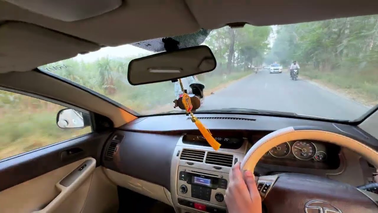 POV Driving in Punjab // TATA MANZA DIESEL // 14 YEAR OLD CAR