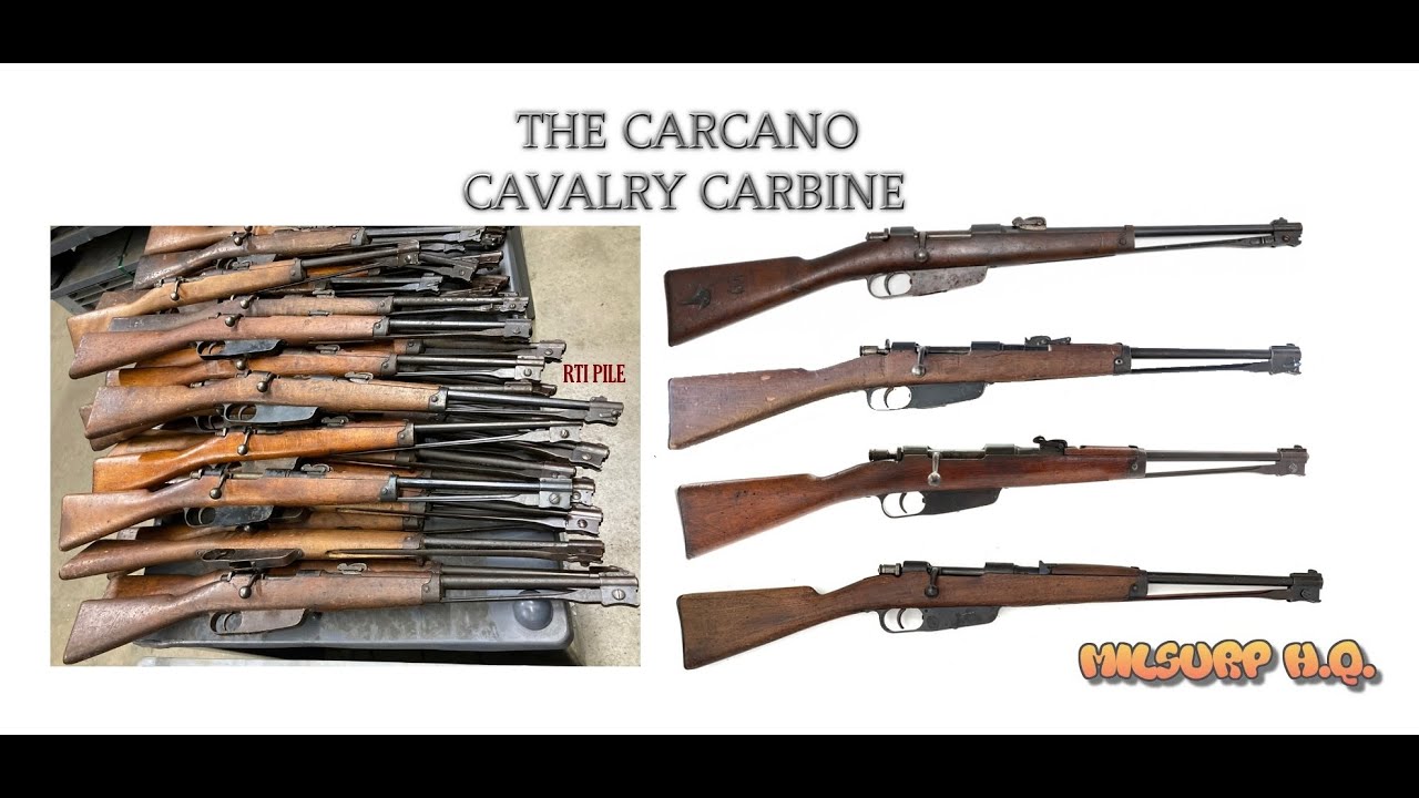 Collecting the Carcano Cavalry Carbine | Specs-$Trends$-RTI-TRIVIA-more! | (the Podcast w/photos)