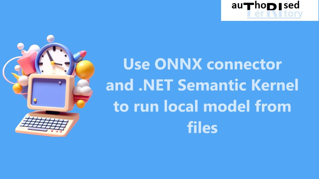 Use ONNX connector and .NET Semantic Kernel to run local model from files