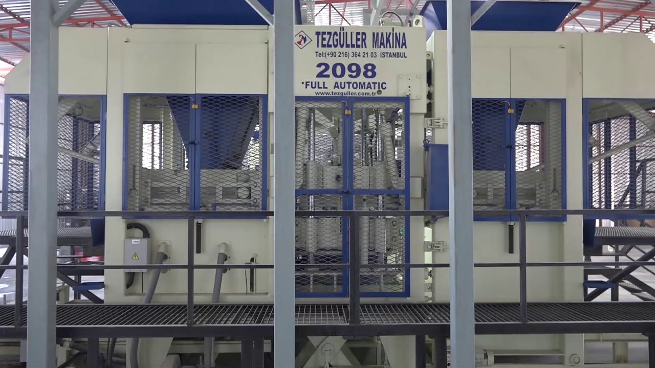 Ful Otomatik Beton Blok ve Parke Taşı Makinesi ile Hız, Verimlilik ve Mükemmeliyetin Zirvesine Çıkın