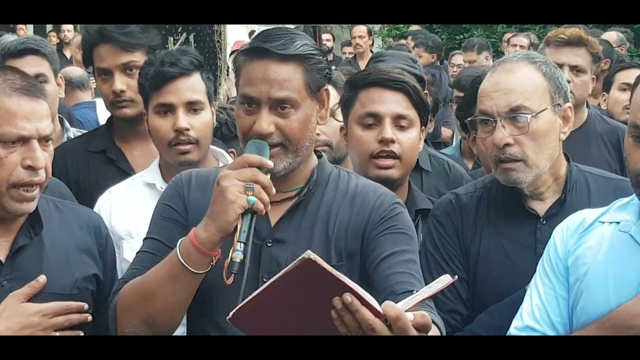 Thehri Hui Aankho Mai (New)💔 - Zamin Ali | Shabih e Zuljana | 30 Muharram 2024 | Imamia Hall Delhi