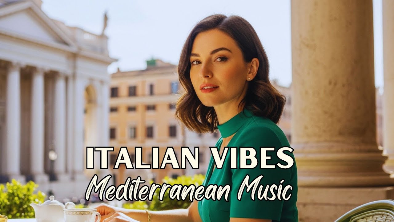 Romantic Lake Como Evening ❤️ Mediterranean Music 2+ Hours | Amalfi Coast 4K