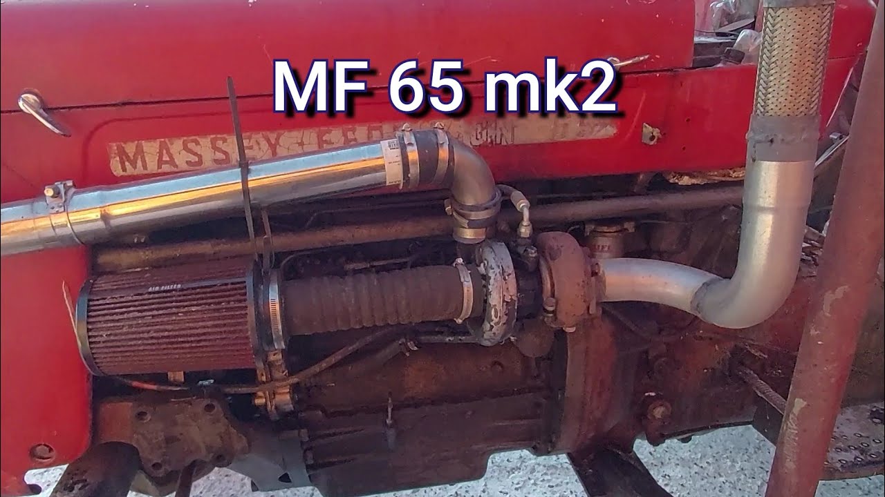 Massey Ferguson 65  mk2 turbo Tehopenkissä.