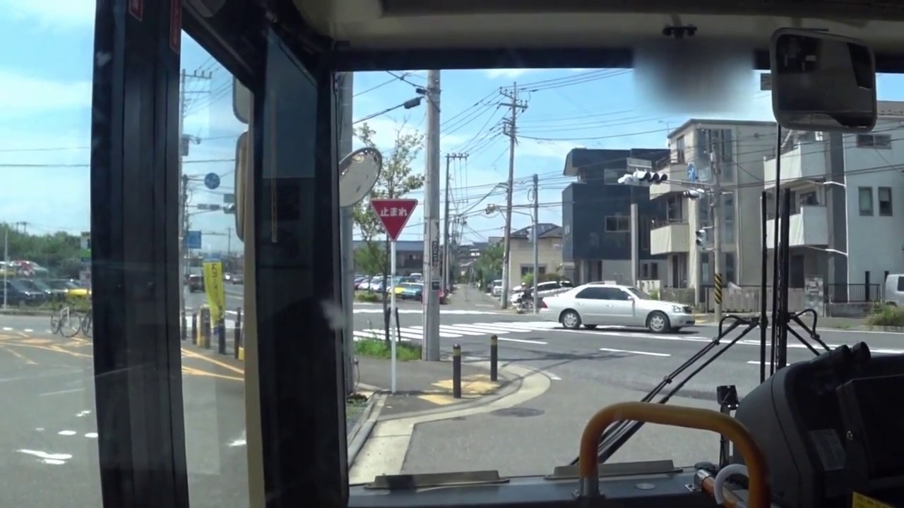 横浜市営バス 302系統 前面展望 仲町台駅⇒センター南駅（東山田駅経由）