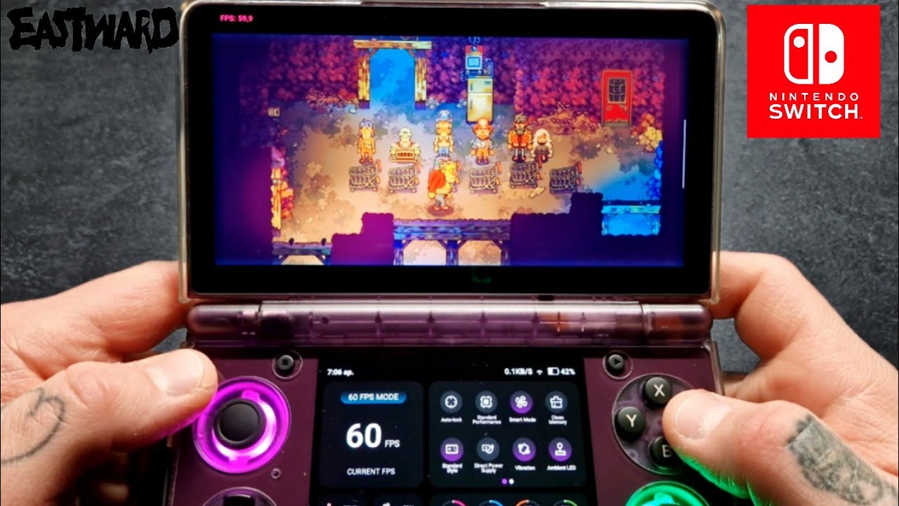 Eastward (Nintendo Switch) - Ayn Thor Gameplay 
