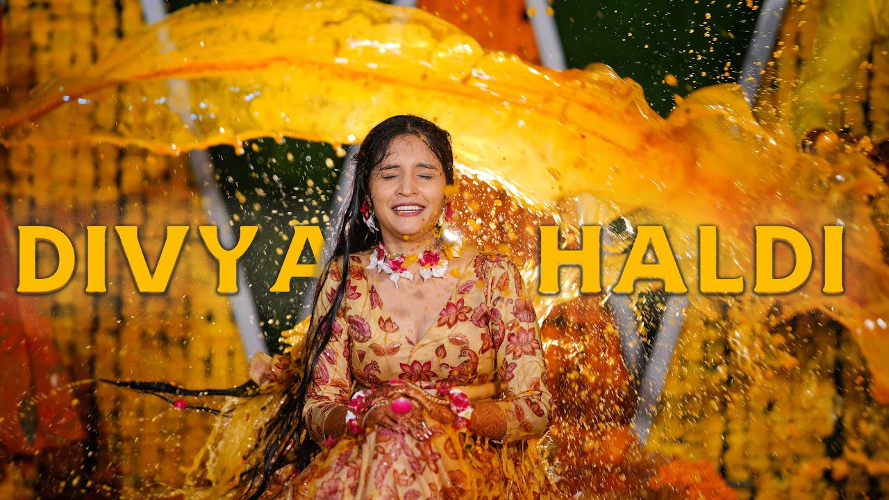 Divya Haldi Ceremony Teaser By || Jaya Events ||