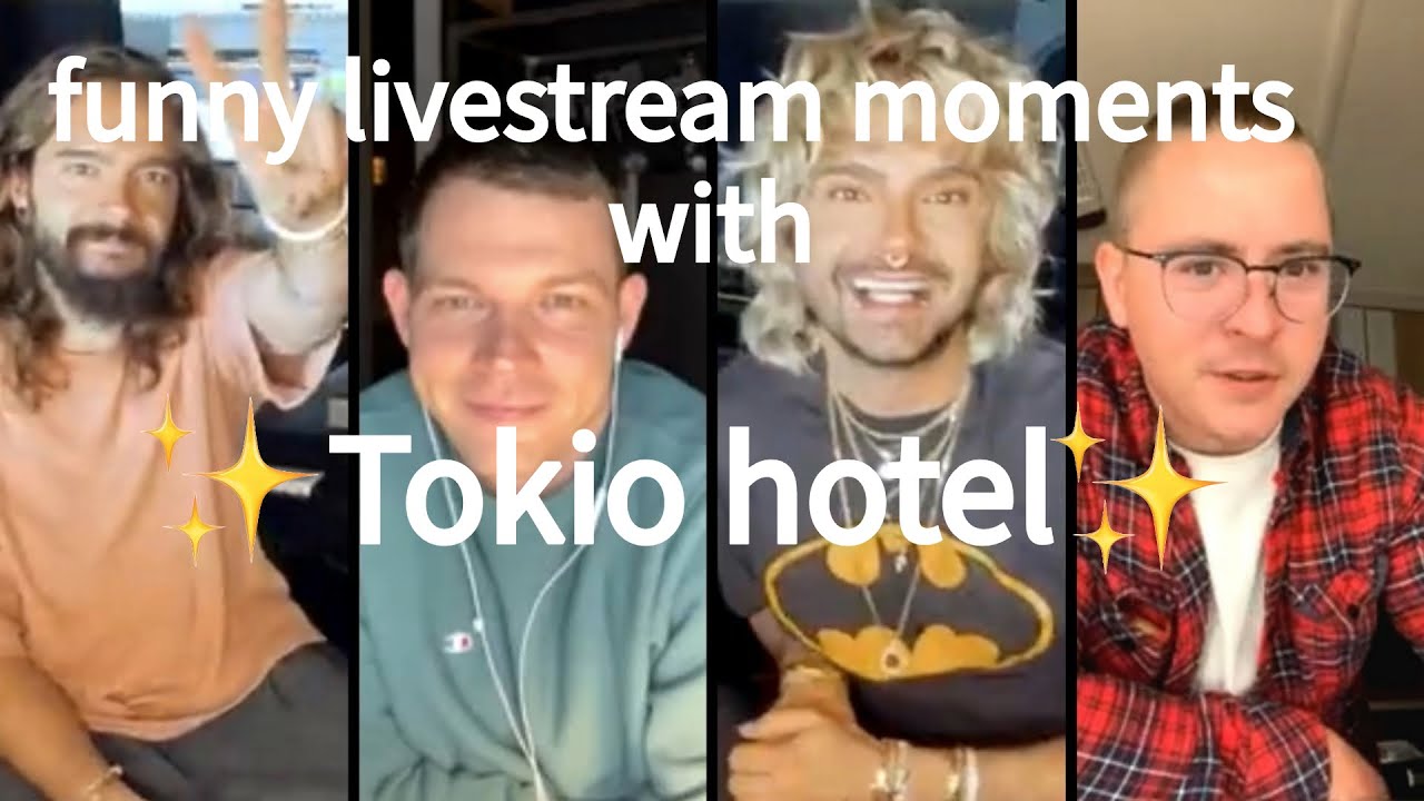 ✨ livestream moments with tokio hotel✨  (NOT MY VIDEOS!!)