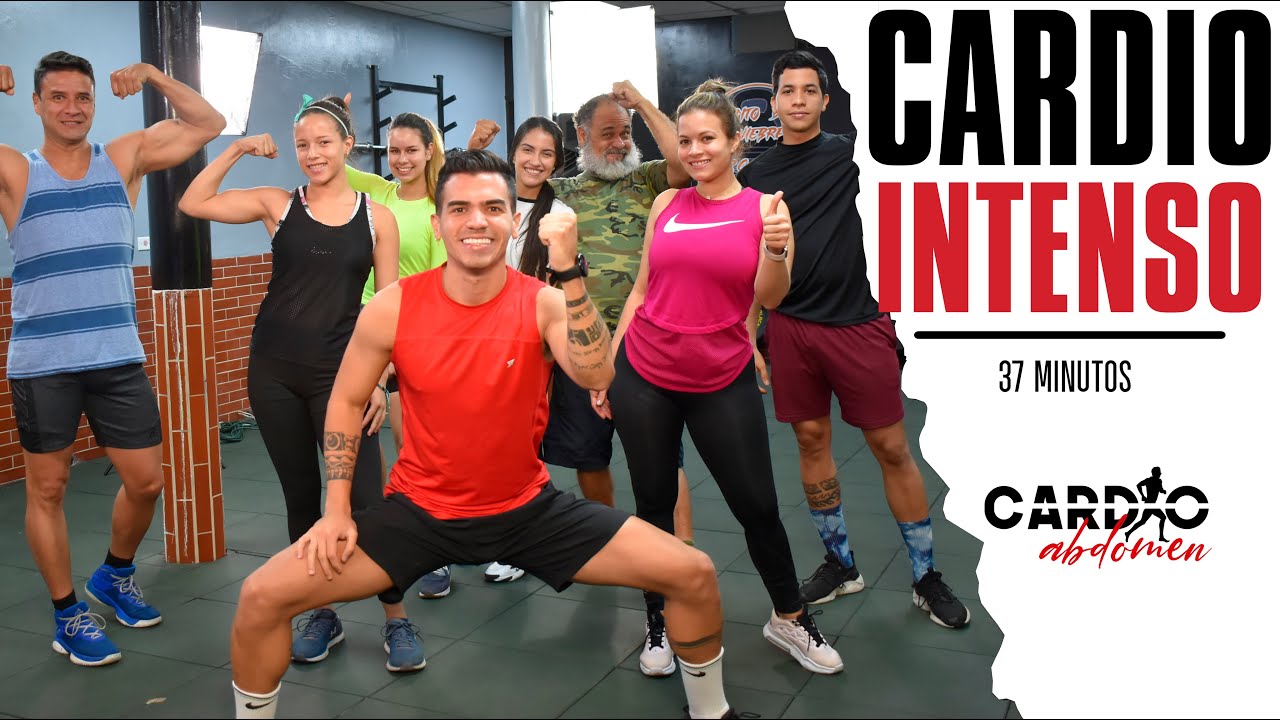 CARDIO INTENSO - Rutina para QUEMAR GRASA de FORMA R&Aacute;PIDA | 37 Minutos