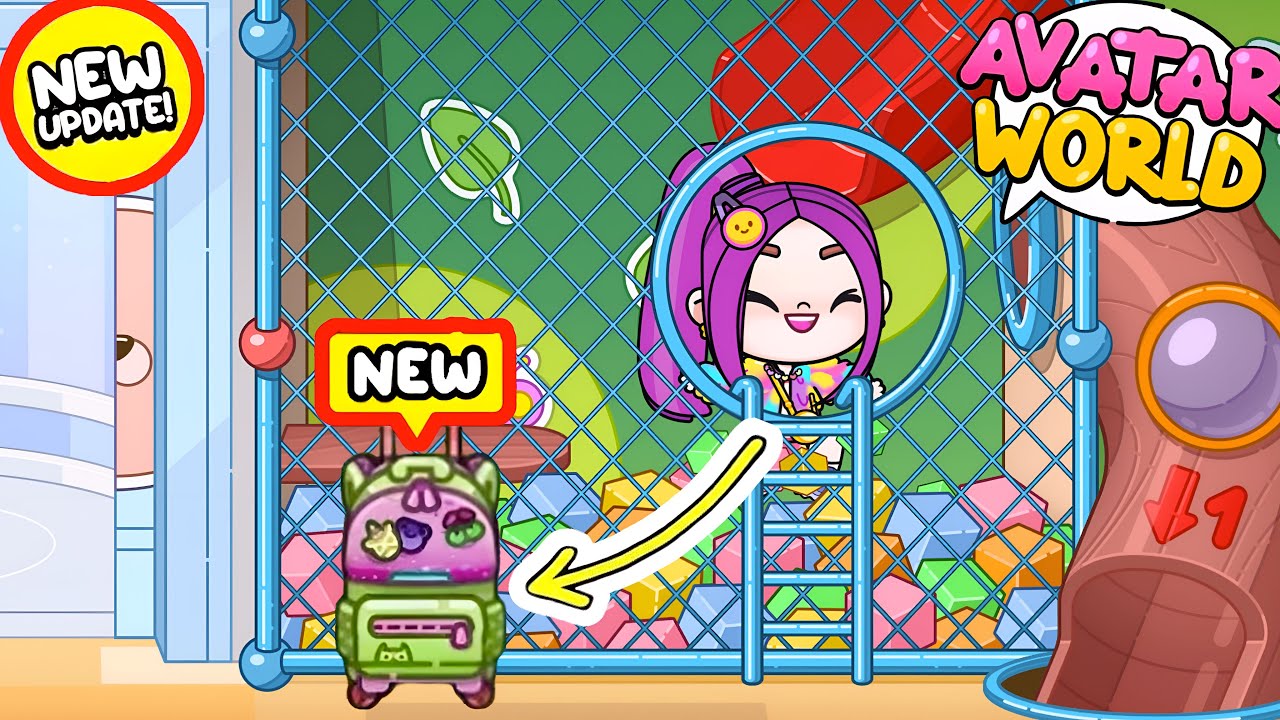 HAVE YOU TRIED THIS NEW SPECIAL SCHOOL BAG SECRET!! // AVATAR WORLD SECRETS // THE HAPPY GAMER5