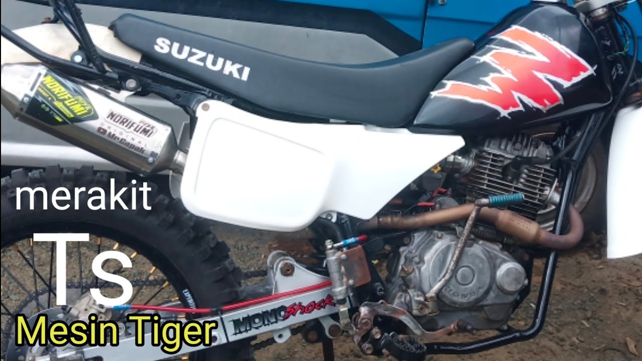 merakit TS mesin Tiger