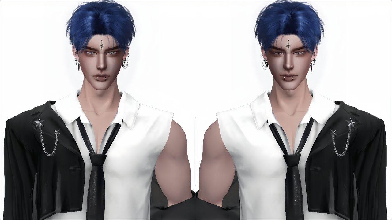 Zepeto Boy Tan Skin Tutorial (Pro Custom) | Zepeto Face Tutorial