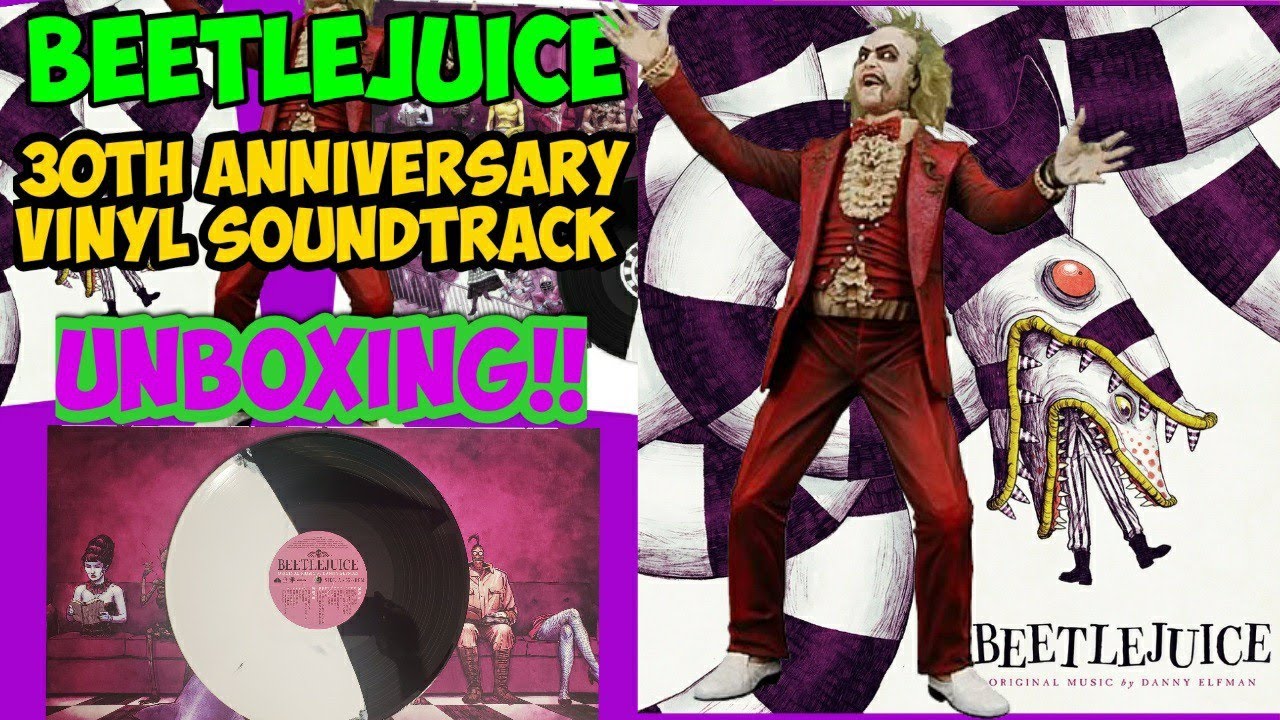 BEETLEJUICE Vinyl Soundtrack Unboxing | Waxwork Records 30th Anniversary Beetlejuice Soundtrack