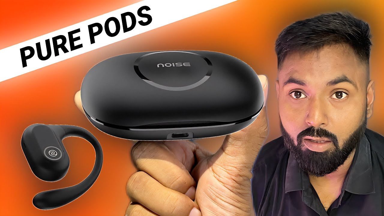Noise Pure Pods Open Ear Headphones OWS Earbuds with Airwave Technology Review Price Unboxing !